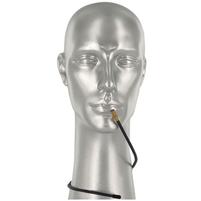 Rannsgeer Lightweight Hands-Free Collar Mic for Harmonica & Flute - Shure TA4F Connector