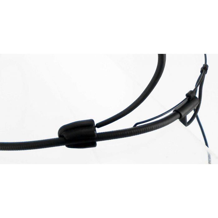 U-Voice UV340A-M3 Ultra Lite Adjustable Frame and Boom Black Color Headset Microphone for AKG