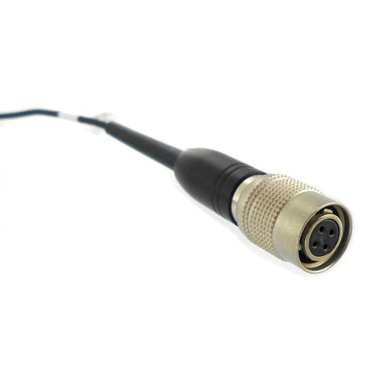 U-Voice UV340A-H4P Lightweight Headset Mic for Audio-Technica (Hirose 4-Pin)
