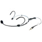 U-Voice UV340A-35LS Ultra Lite Adjustable Frame and Boom Black Color Headset Microphone for Sennheiser