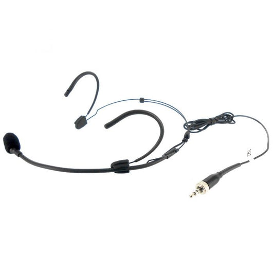 U-Voice UV340A-35LS Ultra Lite Adjustable Frame and Boom Black Color Headset Microphone for Sennheiser