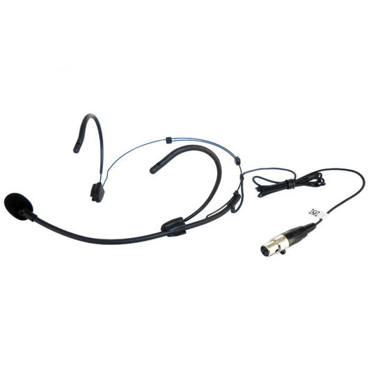U-Voice UV340A-SH4 Ultra Lite Adjustable Frame and Boom Black Color Headset Microphone for Shure